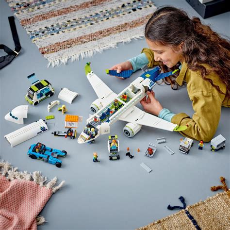 The LEGO City Passenger Airplane - Hammacher Schlemmer