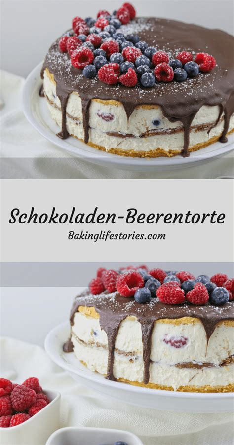 Schokoladen Beerentorte Beeren Torte Beerentorte Und Leckere Torten