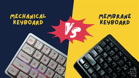 Mechanical Vs Membrane Keyboard Which One Should You Get