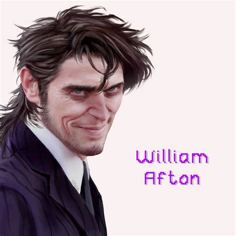 William Afton Portrait By Asyawolfy On Deviantart