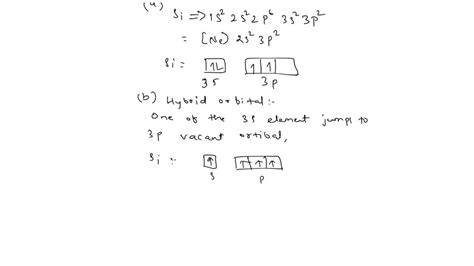 Solved 4a Using Valence Bond Theory Show The Hybridization And