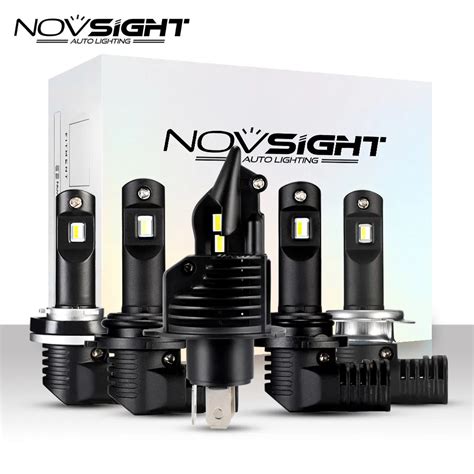 Novsight 2pcs Super Mini Led Headlight Kit For Car Styling Led H4 H7