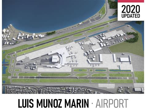 3D model San Juan Aeropuerto Internacional Luis Munoz Marin Airport