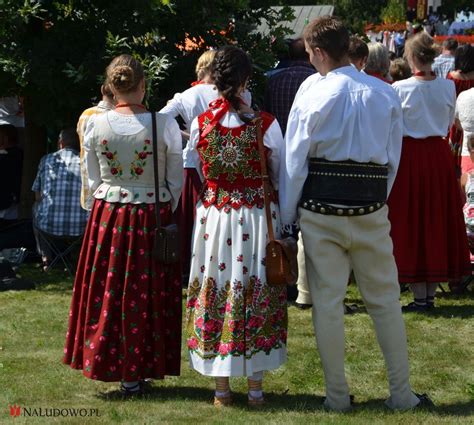 Podhalański strój ludowy haftowany gorset Fashion Style Polish