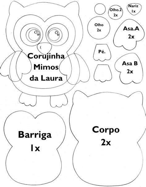Трафареты сова из фетра 29 фото
