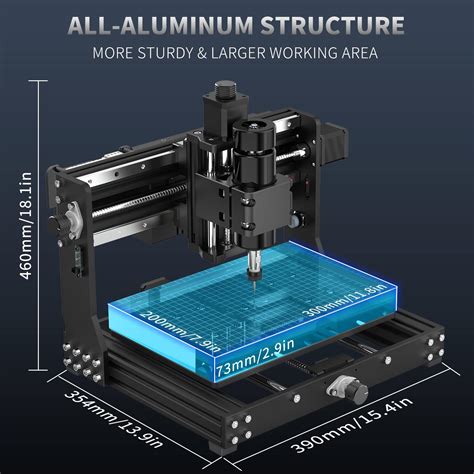 500w Cnc Router Machine Mysweety 3020 Plus Cnc Wood Router 3 Axis Desktop Cnc Machine For Metal