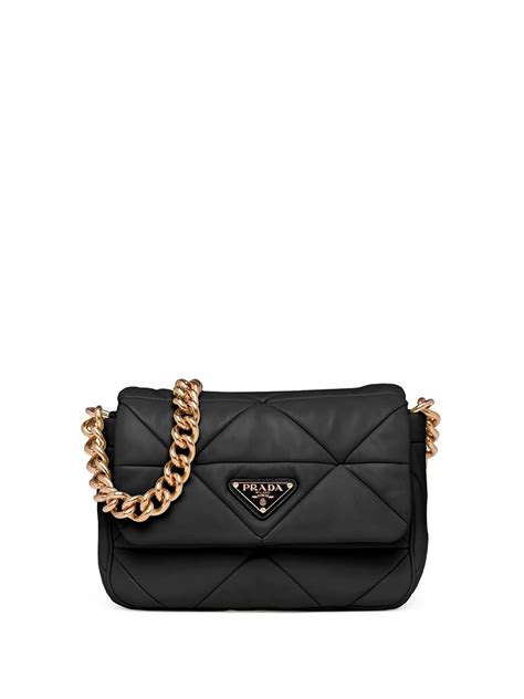 Prada System Patchwork Shoulder Bag Farfetch