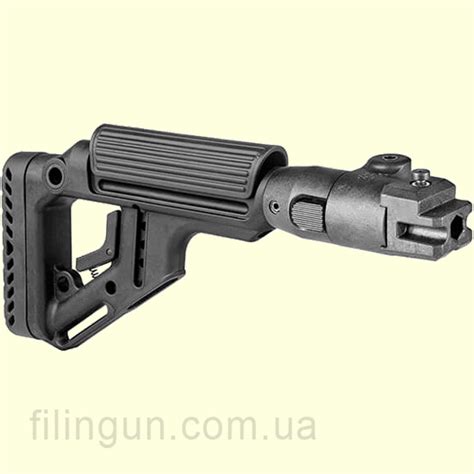 Приклад Fab Defense Uas Ak P Folding Buttstock W Cheek Piece For Akm 47 Polymer Joint