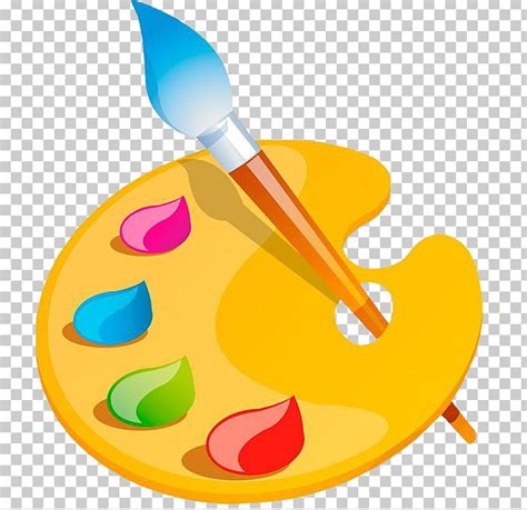 Painting Drawing Painter Palette Png Clipart Art Brush Colored