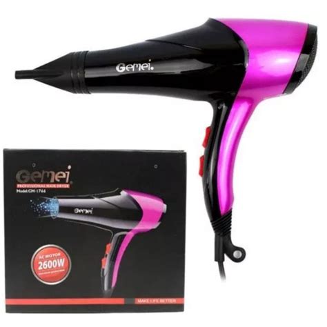 Geemy Gm Professional Hair Dryer Watt With Ac Motor Shopee