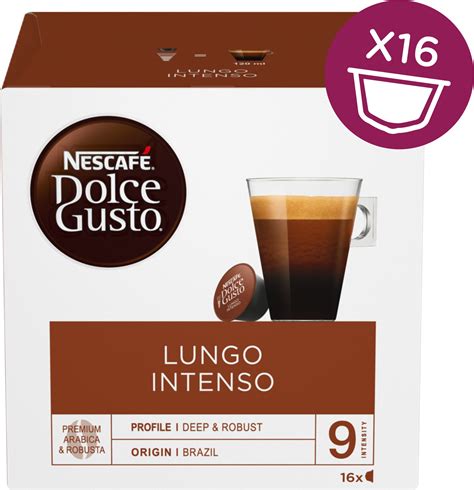 Nescaf Dolce Gusto Kapsler Lungo Intenso Elkj P