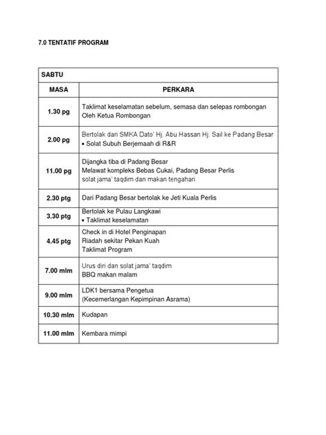 Tentatif Langkawi Pdf