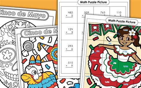 Cinco De Mayo Worksheets