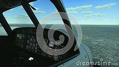 Simulator for Training Pilots of the Aircraft.Professional Flight ...