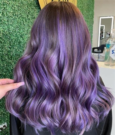 40 Trendy Purple Highlights Ideas To Show Your Hair Colorist Hair