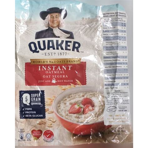 Quaker Instant Oatmeal 1 35kg Ntuc Fairprice