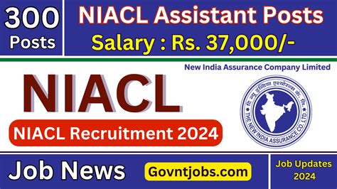 Niacl Assistant Recruitment 2024 Apply Online For 300 Assistant Posts