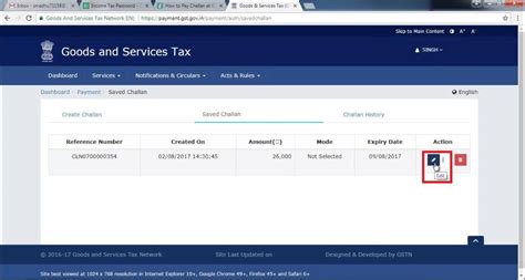 How To Pay Challan At Gst Portal By Net Banking Teachoo