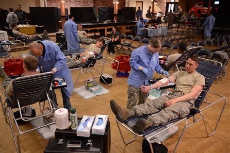 Airmen Donate Blood Air Force Medical Service News