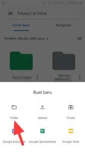 Cara Membuat Folder Baru Di Google Drive Android PC