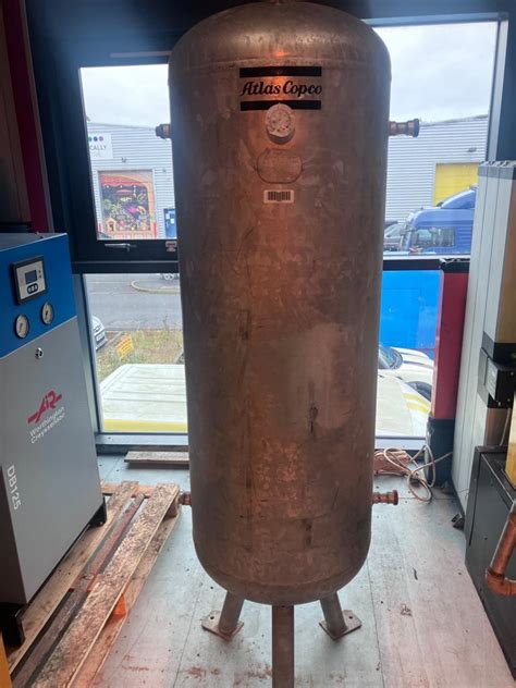 Atlas Copco L Fully Galvanised Receiver Air Supply Uk