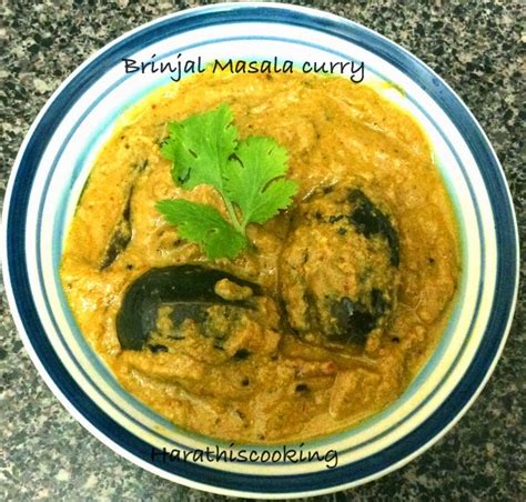 Harathi S Cooking Gutti Vankaya Masala Recipe Stuffed Brinjal