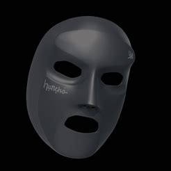 3D printable M Huncho Face Mask • made with Gold craft hands・Cults