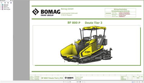 Bomag Bf P Wiring Diagram Deutz Tier Pcb Function En De