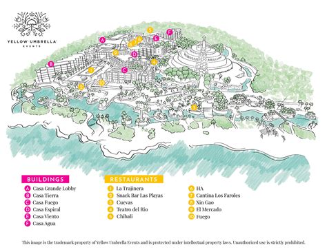 Map Of Hotel Xcaret Mexico at Debra Moreland blog