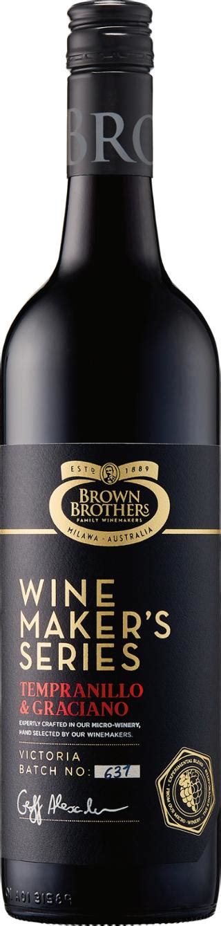 Brown Brothers Winemakers Series Tempranillo Graciano 2018 The Real