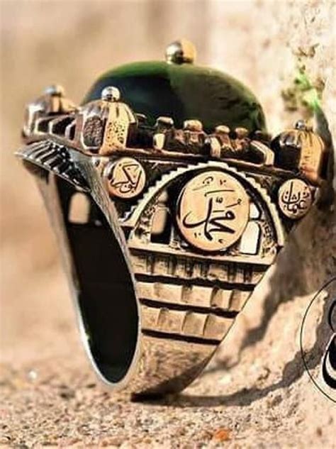 Mosque Ringallah Ringmuhammed Ringfour Great Caliph Etsy Rings For