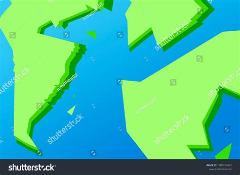 Mappa Mundi World Map Illustration Vector Stock Illustration 1700914822 ...