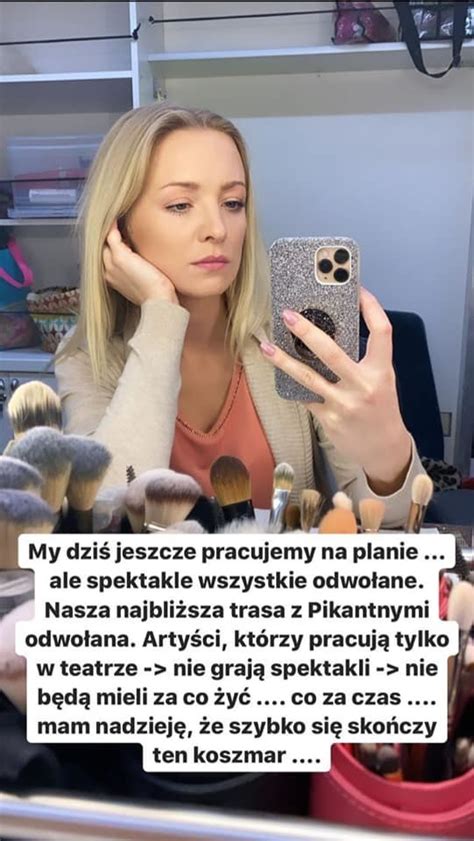 Barbara Kurdej Szatan Lamentuje Wszystko Z Powodu Koronawirusa