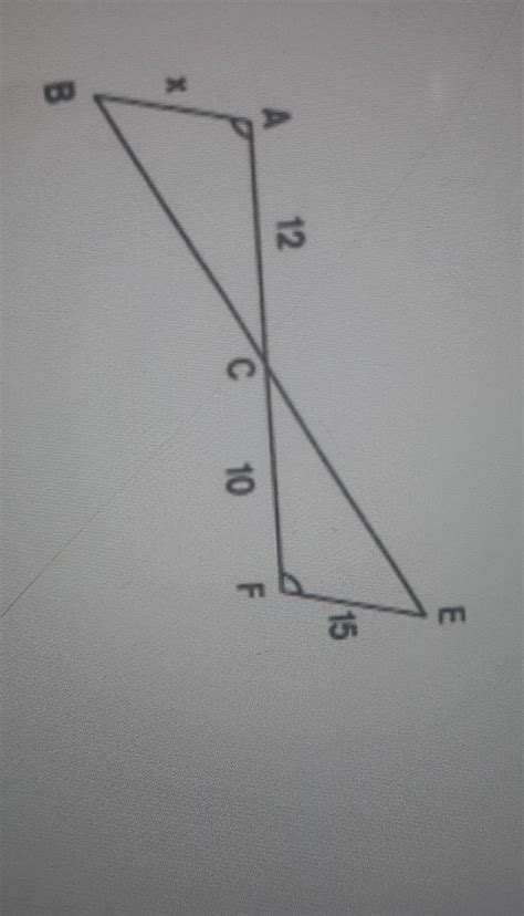 Na Figura Abaixo Os Triangulos São Semelhantes Calcule X Resposta