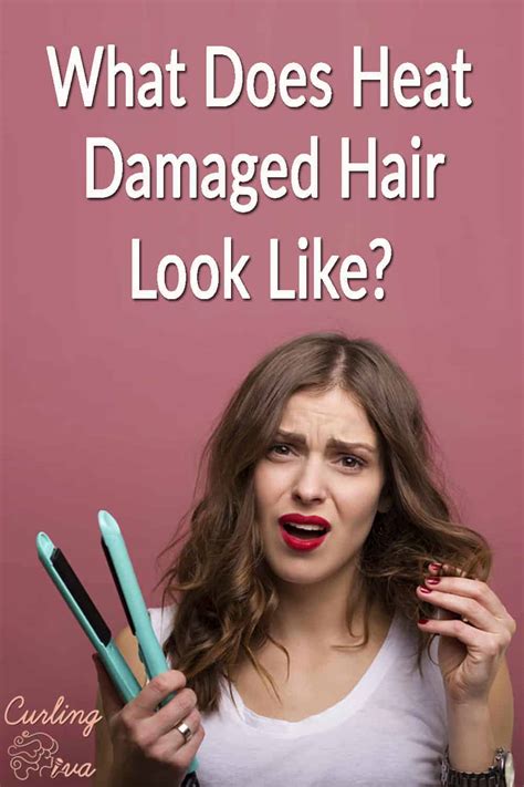 What Does Heat Damaged Hair Look Like? – Curling Diva