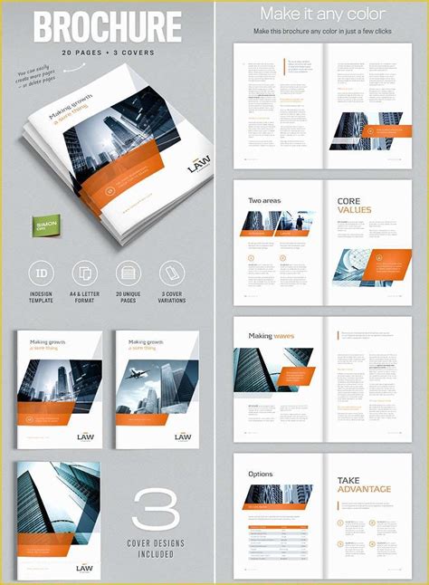 Adobe Indesign Templates Free Of 20 Best Indesign Brochure Templates ...