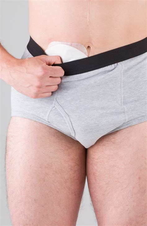 Mens Classic Brief Grey Ostomysecrets®