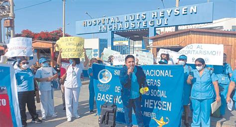 Lambayeque Personal De Salud Exige Respeto A Sus Derechos Laborales