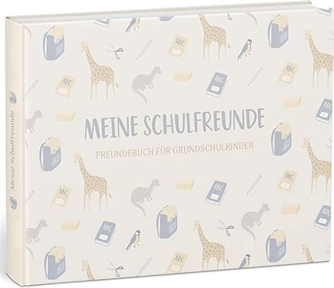 Mintkind Meine Schulfreunde Freundebuch F R M Dchen Und Jungen