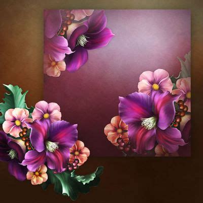 Пазл Цветы — собрать пазл онлайн | Flower art, Floral painting, Flower ...