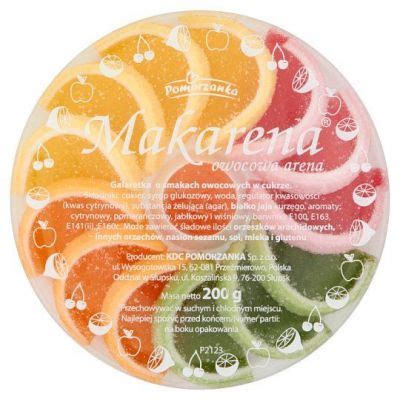 POMORZANKA Galaretka Makarena 200g Fruit Jelly In Sugar Piknik