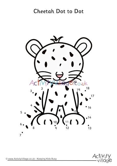 Cheetah Dot To Dot