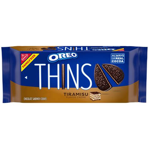 OREO Tiramisu Creme Chocolate Sandwich Cookies Shop Cookies At H E B