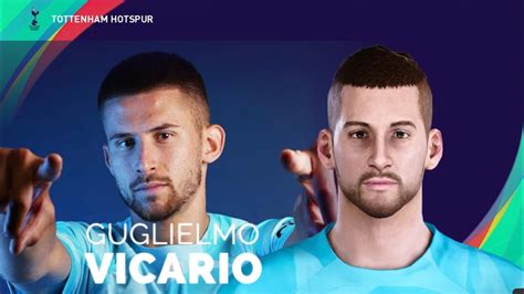 G Vicario GUGLIELMO VICARIO PES 2021 Face Stats Tottenham