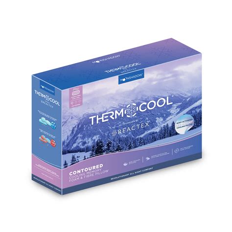 Thermocool Pillow Range Contoured Pillow Sleepy S