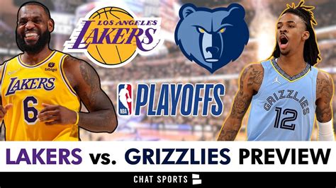 Los Angeles Lakers Vs Memphis Grizzlies Preview Ft Lebron James