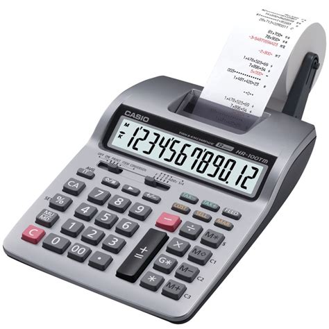 Casio Hr 100tm Business Calculator Hypercalc