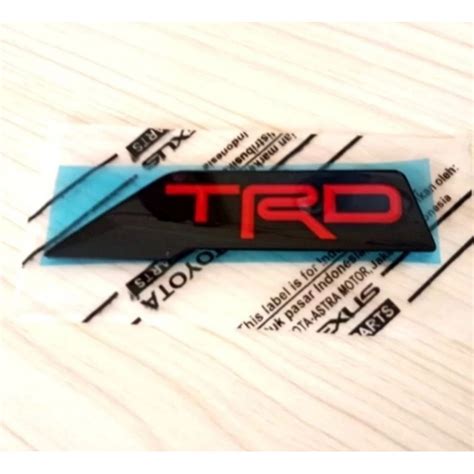 Jual Logo Emblem Tulisan Trd Shopee Indonesia