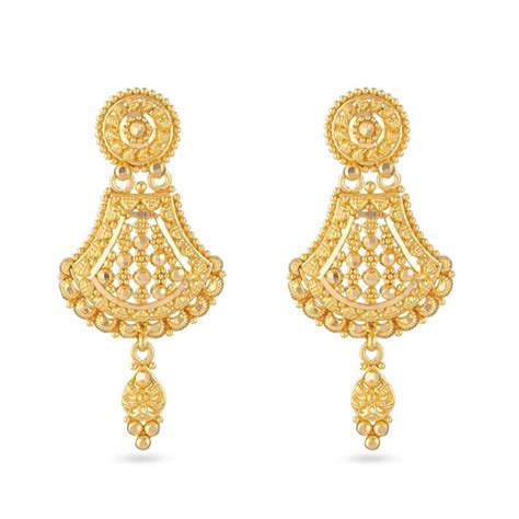 Shop 22 Ct Gold Bridal Earrings At PureJewels UK