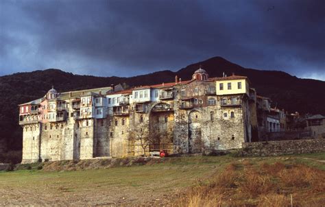 Iviron Monastery, Mount Athos (Illustration) - World History Encyclopedia